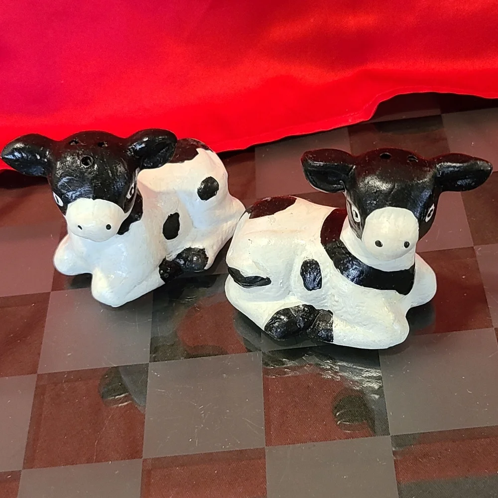 Cow Salt & Pepper Shakers for sale